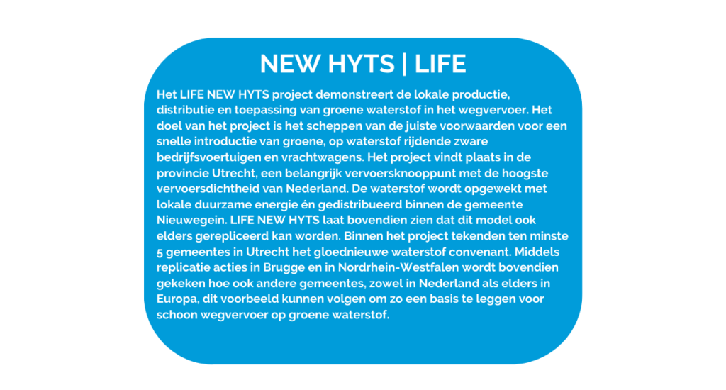LIFE Project NEW HYTS